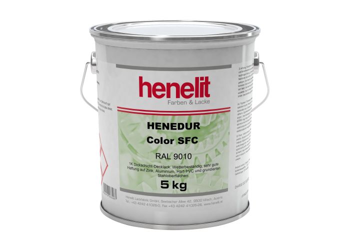 HENEDUR Color SFC Ral 9010 5 kg