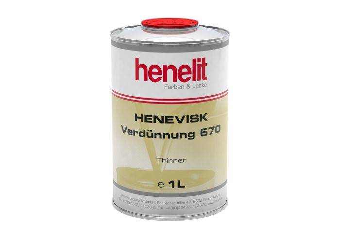 HENEVISK Verdünnung 670 1 l