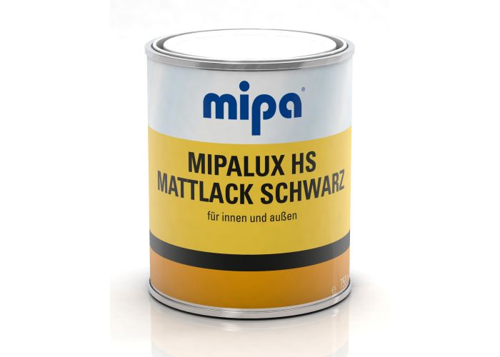 Mipalux HS Mattlack schwarz 750 ml